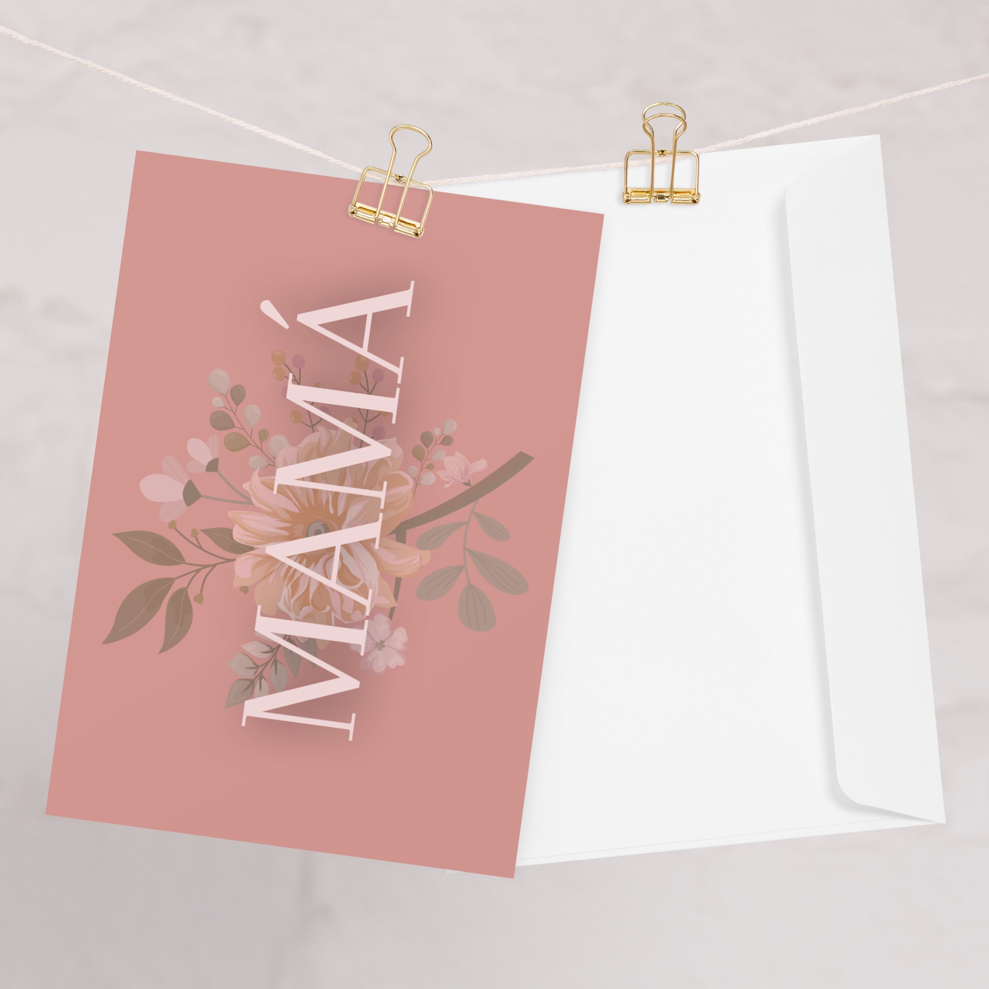 Mamá Greeting card