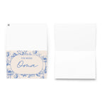 Für meine Oma German Grandmother birthday Greeting card, blank inside with envelope by La Vie Bien