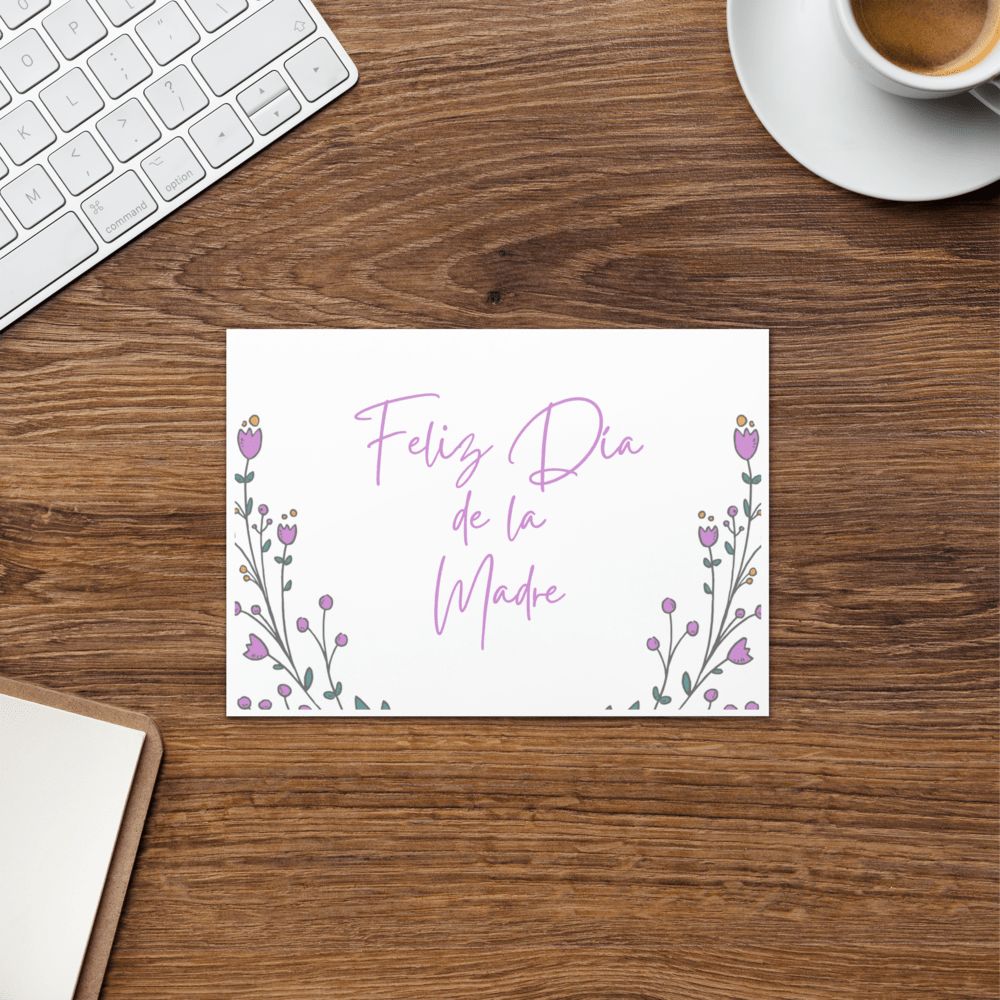Feliz Día de la Madre Greeting card, Mother's day