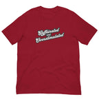 Caffeinated and overstimulated Unisex t-shirt by La Vie Bien