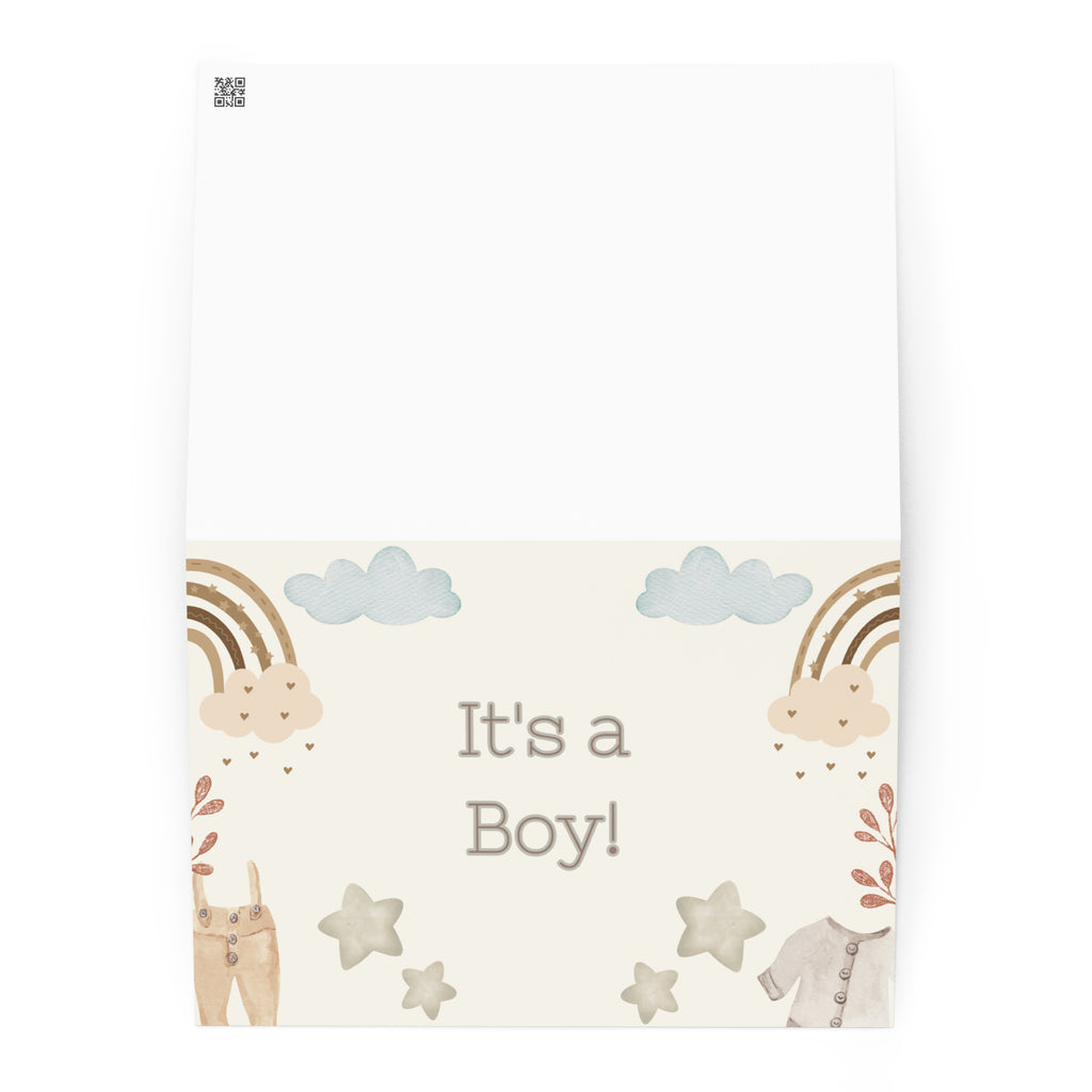 It's a boy Greeting card