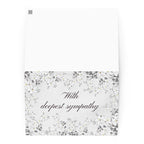 With deepest sympathy Greeting card by La Vie Bien