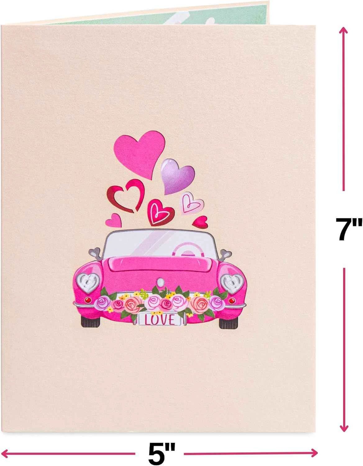 Road to Love Pop Up Card - 5" x 7" by Paper Love