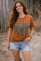 Roam Free Tee (Boho/Western) Clothing La Vie Bien Roam Free Tee (Boho/Western)
