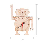 Robot Clock DIY Kit, Educational STEM Toy by Kitsville