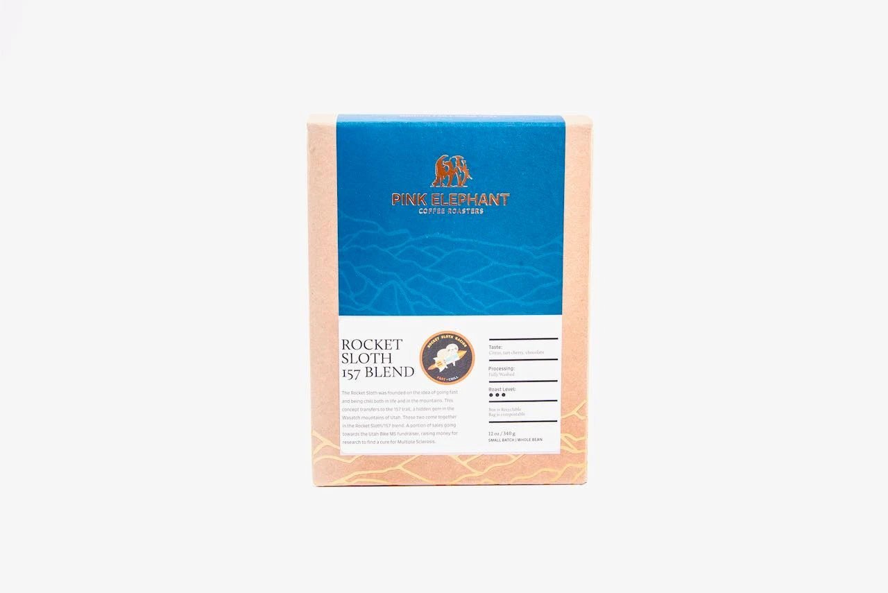 Rocket Sloth 157 Blend by Pink Elephant Coffee