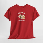 Rollin' in Stollen Tee, German Christmas Bread Holiday Shirt T-Shirt La Vie Bien Rollin' in Stollen Tee, German Christmas Bread Holiday Shirt