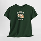 Rollin' in Stollen Tee, German Christmas Bread Holiday Shirt T-Shirt La Vie Bien Rollin' in Stollen Tee, German Christmas Bread Holiday Shirt