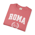 Roma College-Style T-Shirt — Vintage Italian Travel Tee with Colosseum graphic T-Shirt La Vie Bien Roma College-Style T-Shirt — Vintage Italian Travel Tee with Colosseum graphic