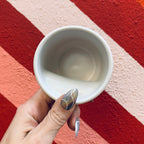Romance Pucker Up Heart Shaped Handle Mug | Stoneware Tea Coffee Cup | 12oz mug La Vie Bien Romance Pucker Up Heart Shaped Handle Mug | Stoneware Tea Coffee Cup | 12oz