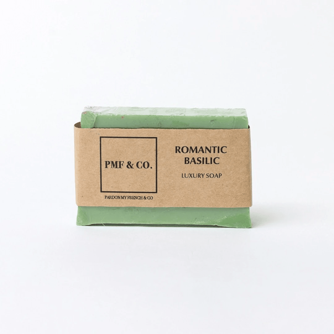 ROMANTIC BASILIC | LUXURY SOAP by Pardon My French & Co