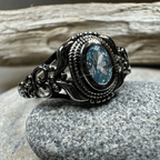 Romantic Celtic Knot Ring in Sterling Silver Ring La Vie Bien Romantic Celtic Knot Ring in Sterling Silver