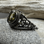 Romantic Celtic Knot Ring in Sterling Silver Ring La Vie Bien Romantic Celtic Knot Ring in Sterling Silver