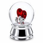 Romantic Red Heart in Love Glass Musical Water Snow Globe Snow Globes > Love La Vie Bien Romantic Red Heart in Love Glass Musical Water Snow Globe