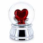 Romantic Red Heart in Love Glass Musical Water Snow Globe Snow Globes > Love La Vie Bien Romantic Red Heart in Love Glass Musical Water Snow Globe