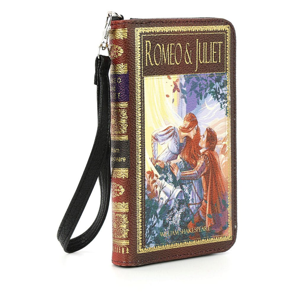 Romeo And Juliet Book Wallet Wristlet wallet La Vie Bien Romeo And Juliet Book Wallet Wristlet