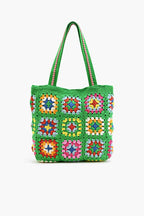 Rooted Radiance Crochet Tote - Sustainable Fashion Accessories La Vie Bien Rooted Radiance Crochet Tote - Sustainable Fashion