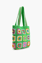 Rooted Radiance Crochet Tote - Sustainable Fashion Accessories La Vie Bien Rooted Radiance Crochet Tote - Sustainable Fashion