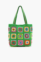 Rooted Radiance Crochet Tote - Sustainable Fashion Accessories La Vie Bien Rooted Radiance Crochet Tote - Sustainable Fashion