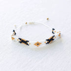 Rosa Seed Bead Bracelet by Upavim Crafts