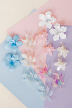 Flora Statement Earrings - Prism Pastel