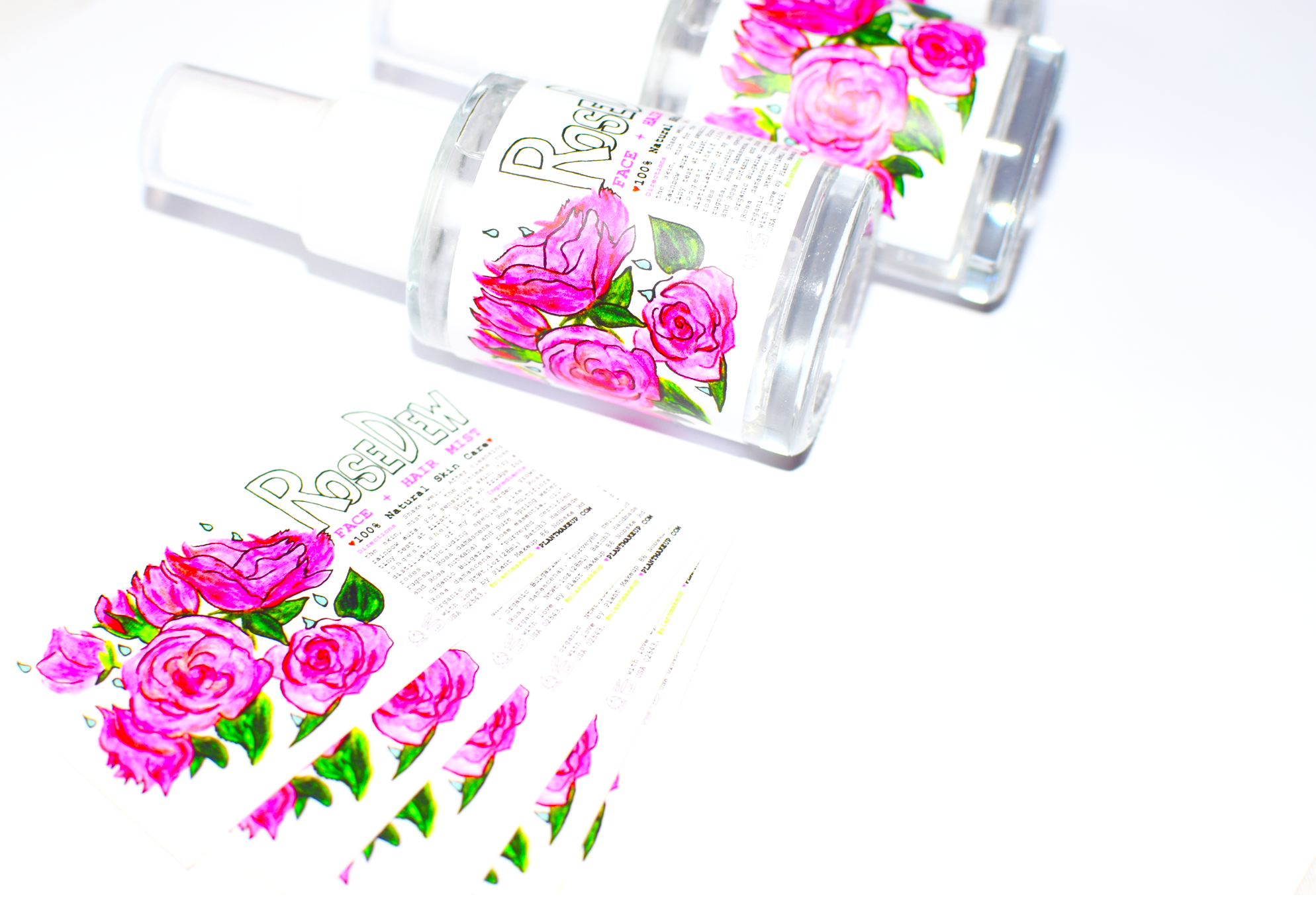 Rose Dew Face + Hair Mist La Vie Bien Rose Dew Face + Hair Mist