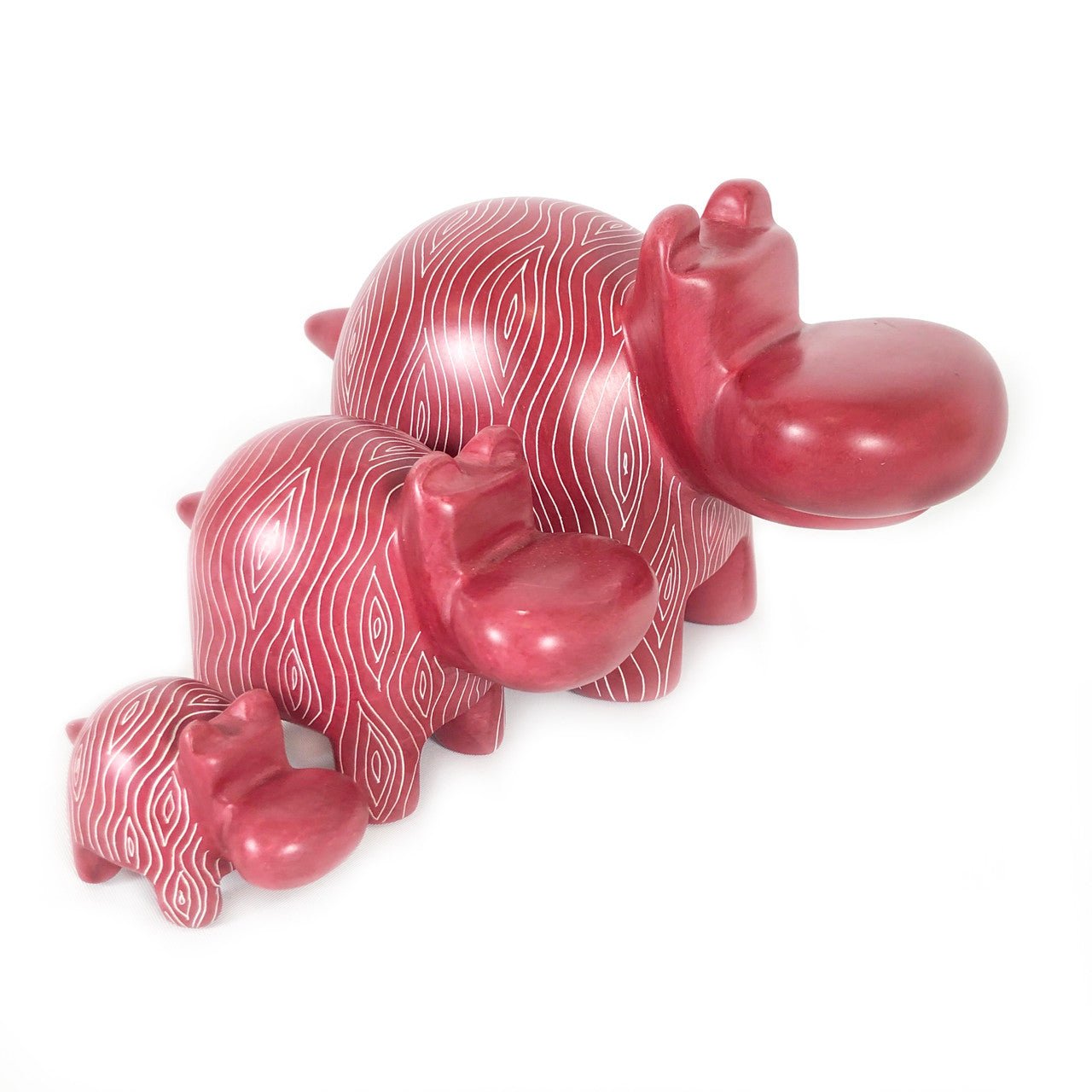 Rosé Hippo - Soapstone La Vie Bien Rosé Hippo - Soapstone