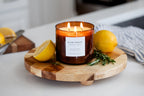 Rosemary + Lemon - Signature 3 - Wick Candle Signature 3 - Wick Candle La Vie Bien Rosemary + Lemon - Signature 3 - Wick Candle