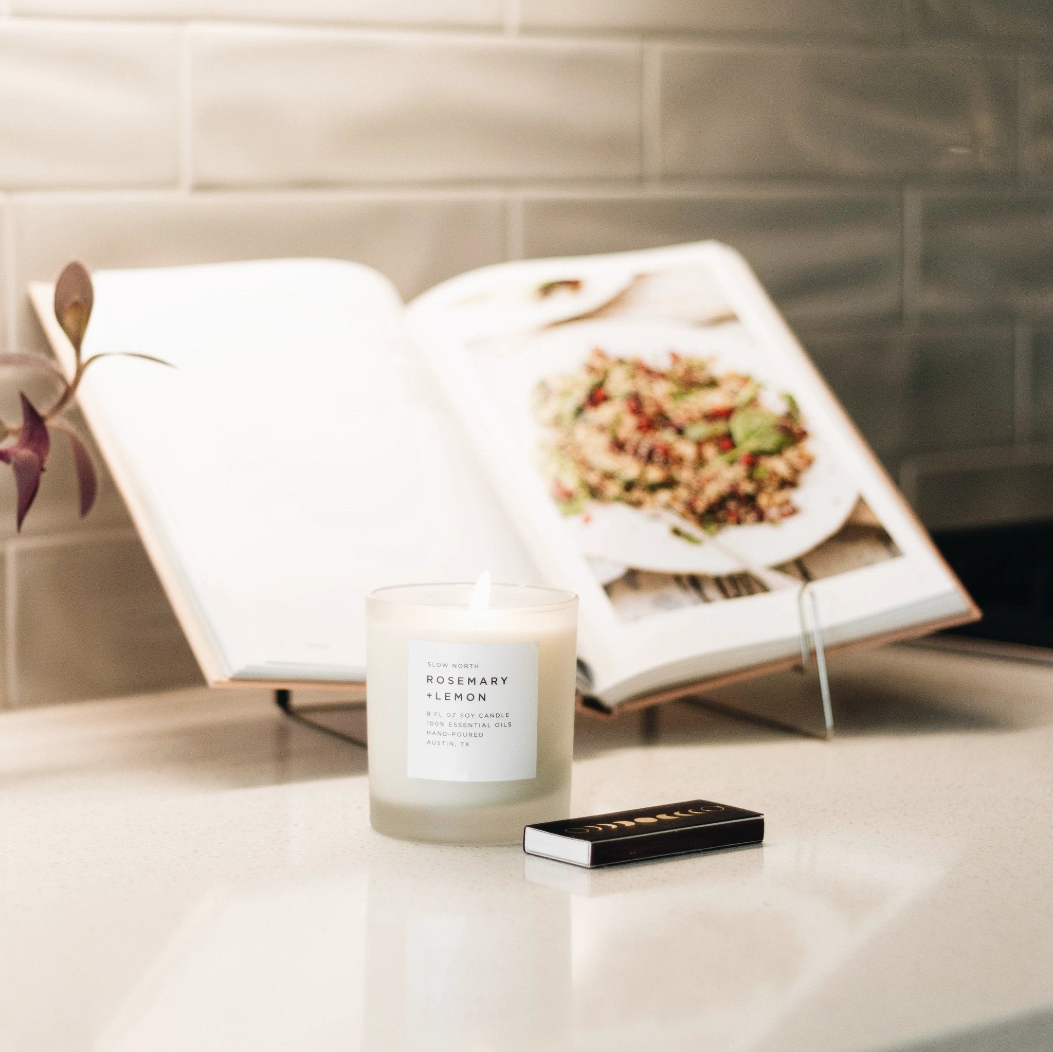 Rosemary + Lemon - Signature Candle by Slow North