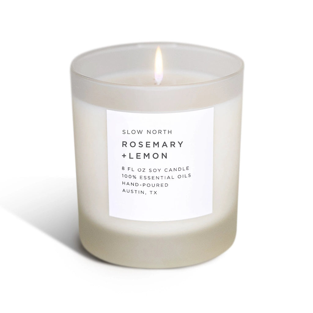 Rosemary + Lemon - Signature Candle by Slow North