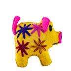 Rosie the Pig: Repurposed Wool Boho Decor - Mexico Decor La Vie Bien Rosie the Pig: Repurposed Wool Boho Decor - Mexico