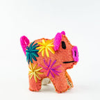 Rosie the Pig: Repurposed Wool Boho Decor - Mexico Decor La Vie Bien Rosie the Pig: Repurposed Wool Boho Decor - Mexico