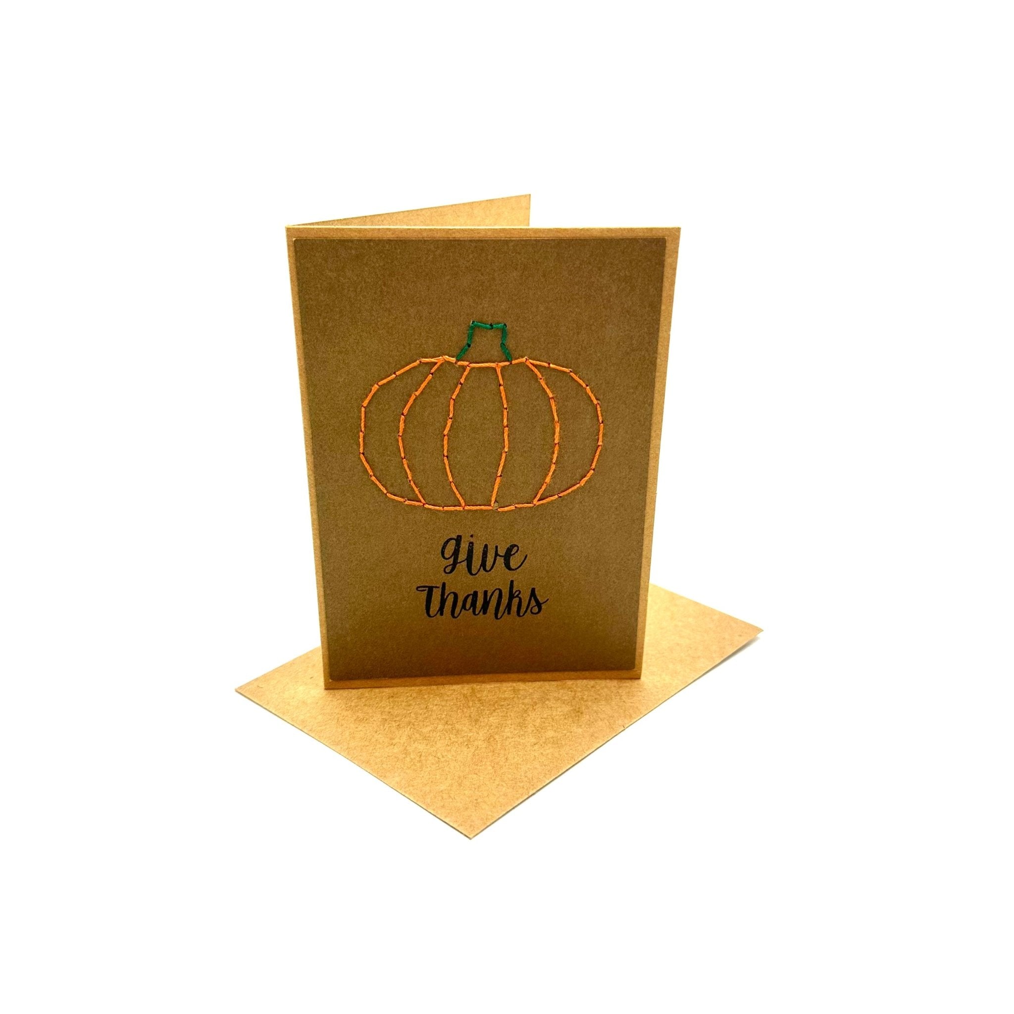 Rosie's Handmade Cards - Pumpkin