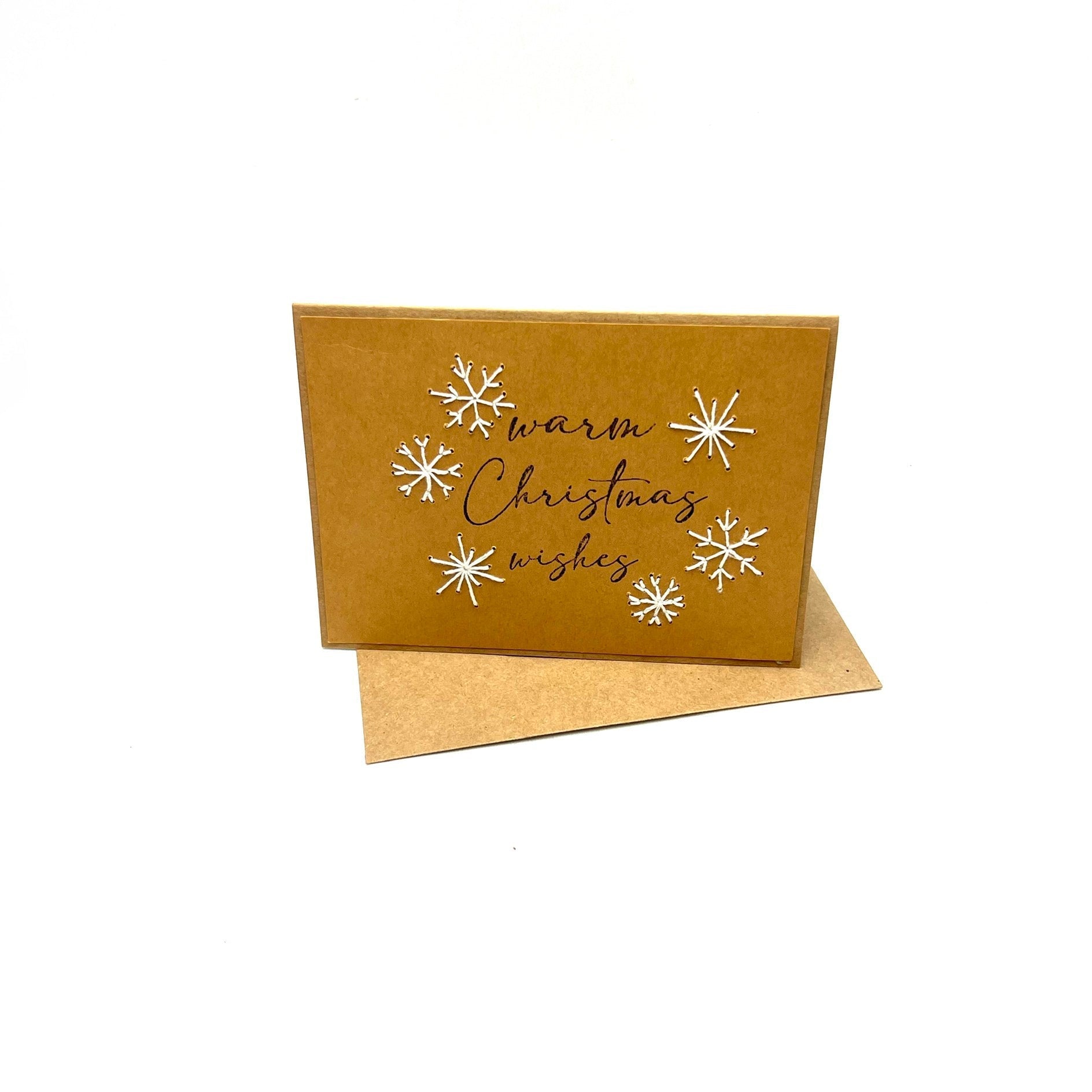 Rosie's Handmade Cards - Warm Wishes (Horizontal)