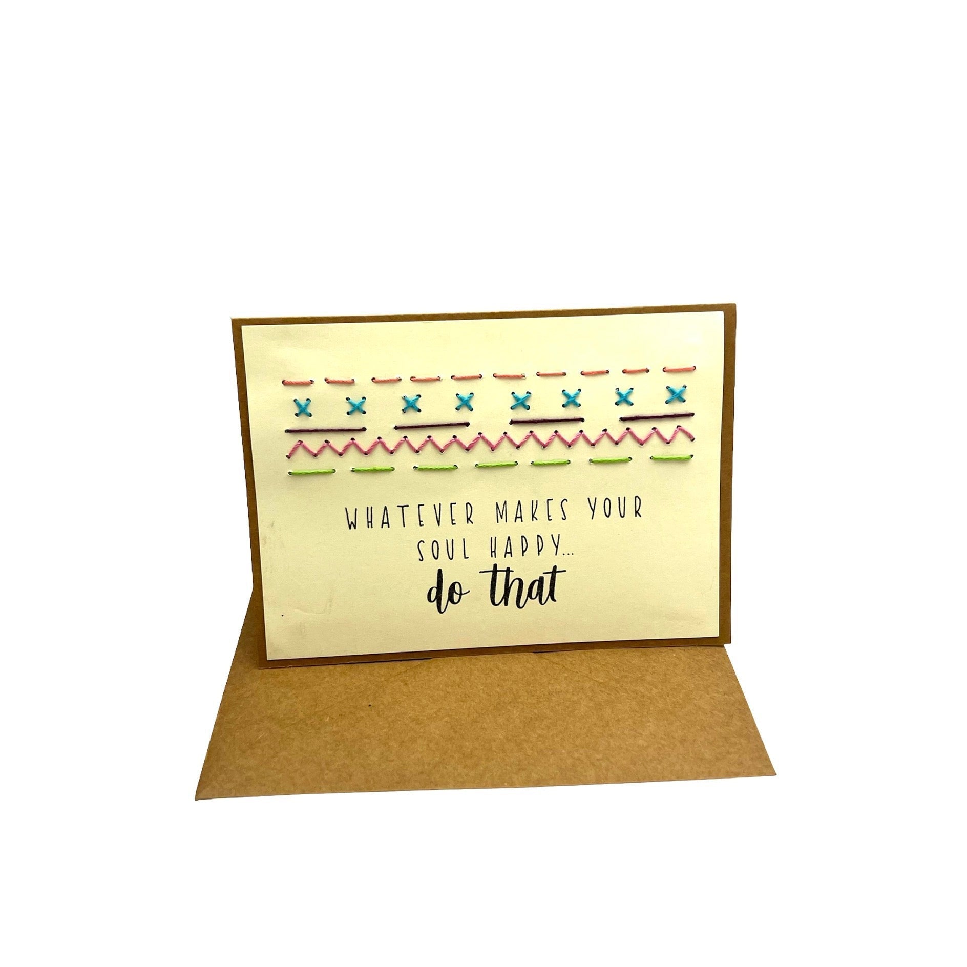 Rosie's Handmade Cards- Whatever Makes Your Soul Happy Gifts La Vie Bien Rosie's Handmade Cards- Whatever Makes Your Soul Happy