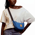 Round Mini Shoulder Bags for Women - Canvas Bag Shoulder Bags La Vie Bien Round Mini Shoulder Bags for Women - Canvas Bag