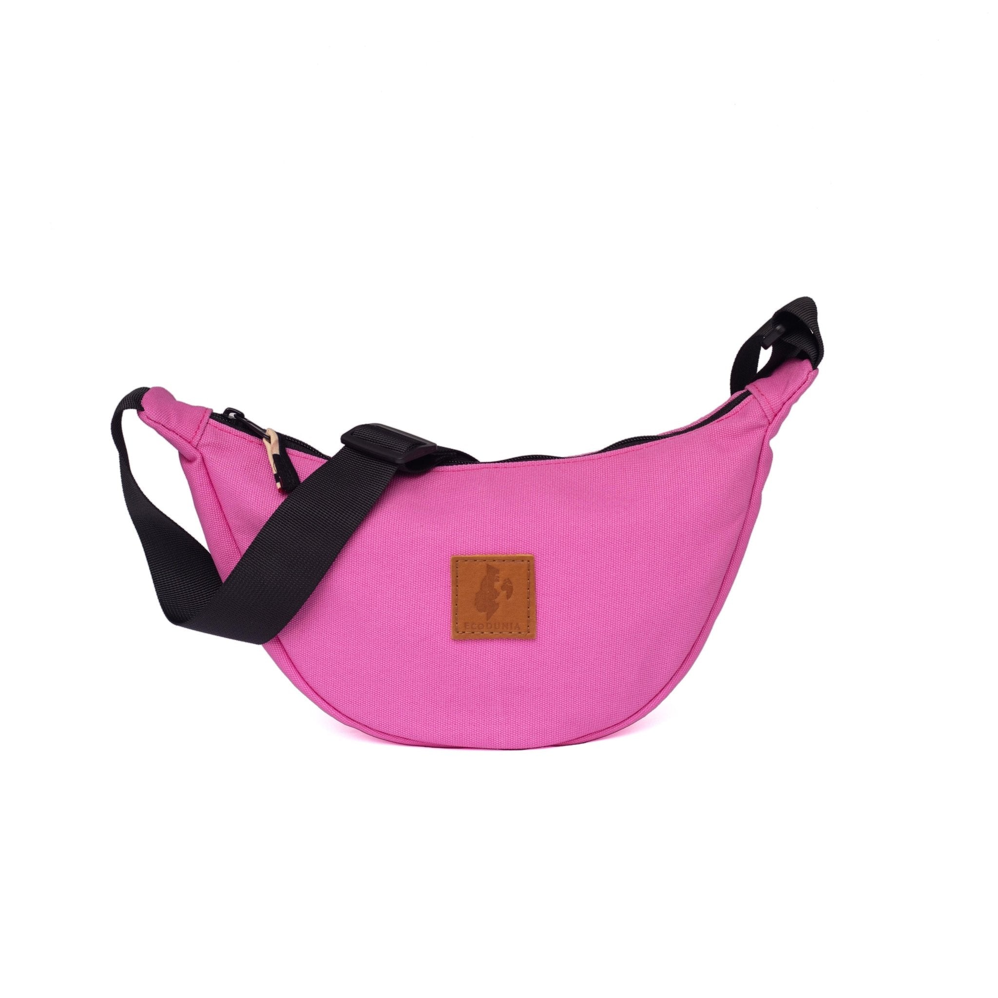 Round Mini Shoulder Bags for Women - Canvas Bag Shoulder Bags La Vie Bien Round Mini Shoulder Bags for Women - Canvas Bag