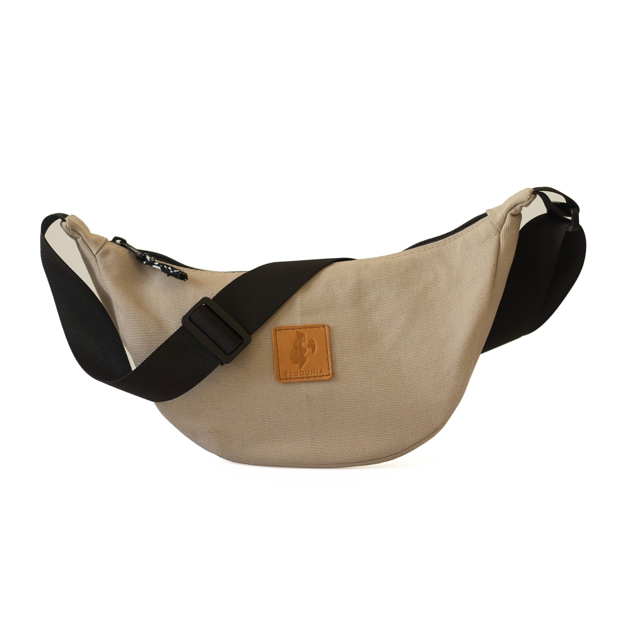 Round Mini Shoulder Bags for Women - Canvas Bag Shoulder Bags La Vie Bien Round Mini Shoulder Bags for Women - Canvas Bag
