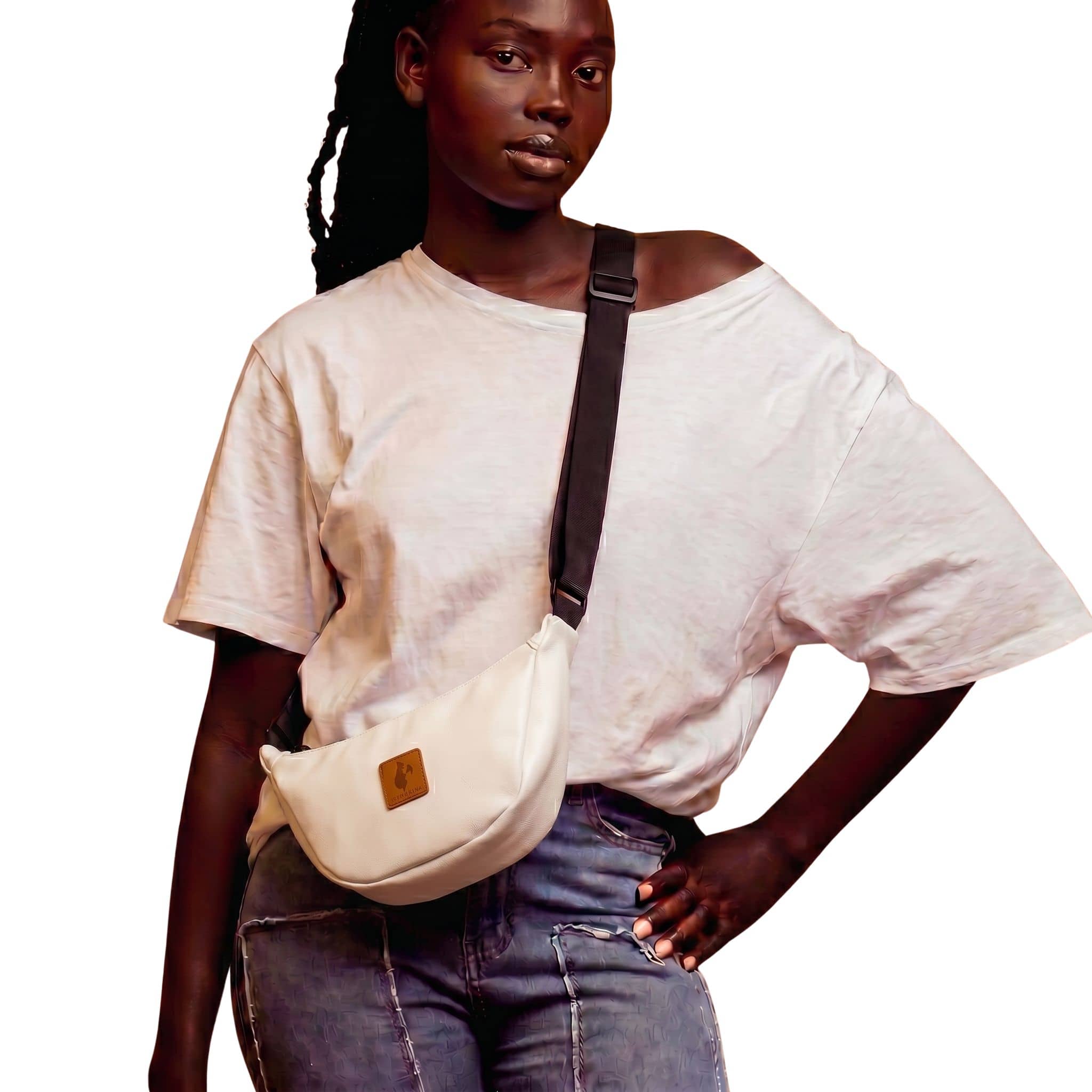 Round Mini Vegan Leather Shoulder Bag - Vegan Leather Purse Shoulder Bags La Vie Bien Round Mini Vegan Leather Shoulder Bag - Vegan Leather Purse