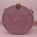 Round Rattan Crossbody Bags – 4 Styles Available Purses & Bags La Vie Bien Round Rattan Crossbody Bags – 4 Styles Available