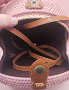 Round Rattan Crossbody Bags – 4 Styles Available Purses & Bags La Vie Bien Round Rattan Crossbody Bags – 4 Styles Available