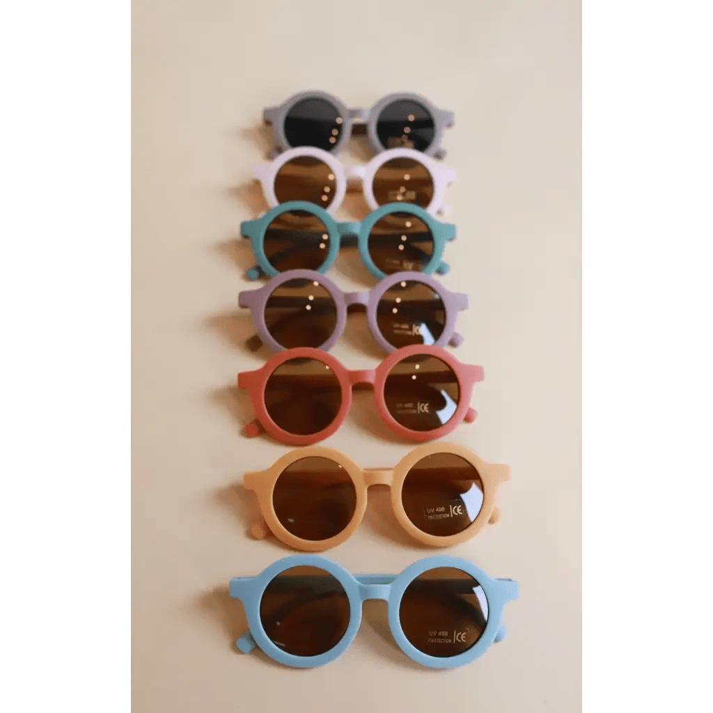 Round Retro Sunglasses for Kids