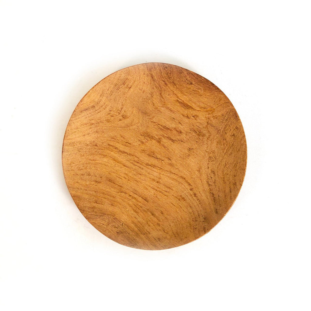 Round Teak Serving Platter La Vie Bien Round Teak Serving Platter