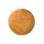 Round Teak Serving Platter La Vie Bien Round Teak Serving Platter