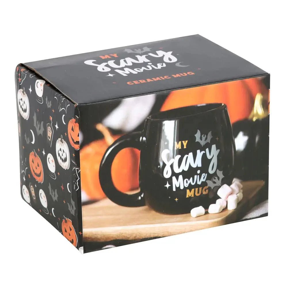 Rounded Halloween My Scary Movie Mug La Vie Bien Rounded Halloween My Scary Movie Mug