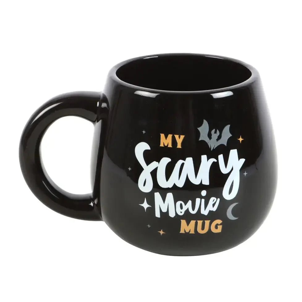 Rounded Halloween My Scary Movie Mug La Vie Bien Rounded Halloween My Scary Movie Mug