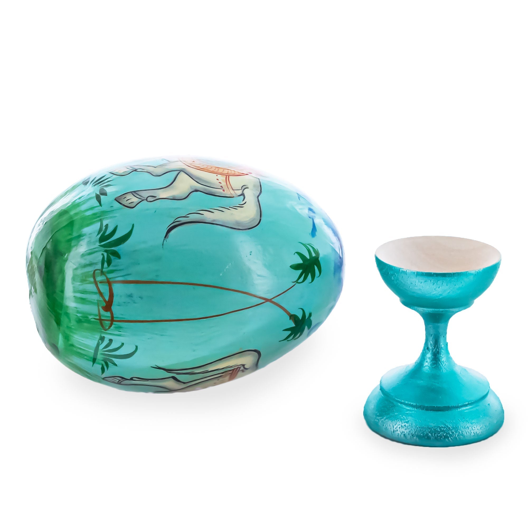 Royal Horse Wooden Easter Egg Easter Eggs > Wooden > Animals La Vie Bien Royal Horse Wooden Easter Egg