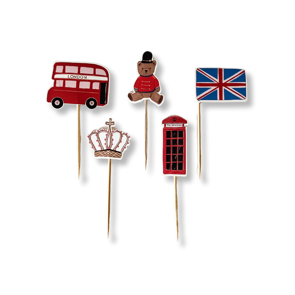 Royal London Cupcake Toppers (10pcs)