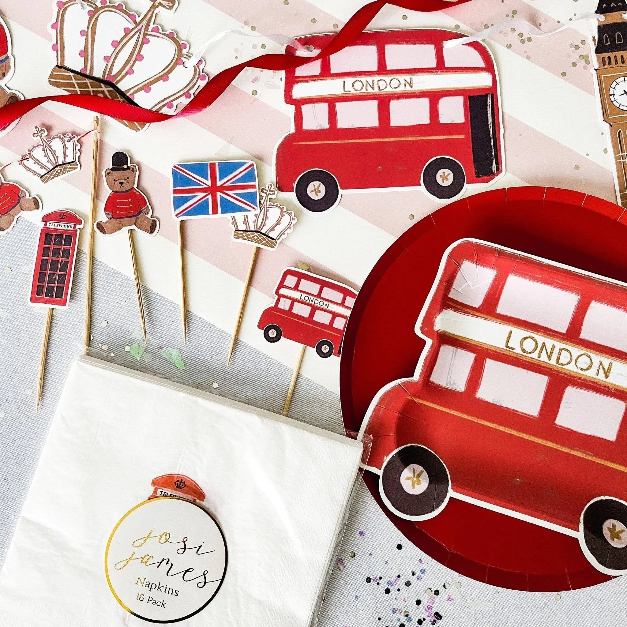Royal London Cupcake Toppers (10pcs)