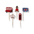 Royal London Cupcake Toppers (10pcs) Cupcake Toppers La Vie Bien Royal London Cupcake Toppers (10pcs)
